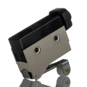 Omron Short Hinge Roller Lever Limit Switch 1 NO/1 NC Metal Housing IP67 480V AC 10A D4MC-2020