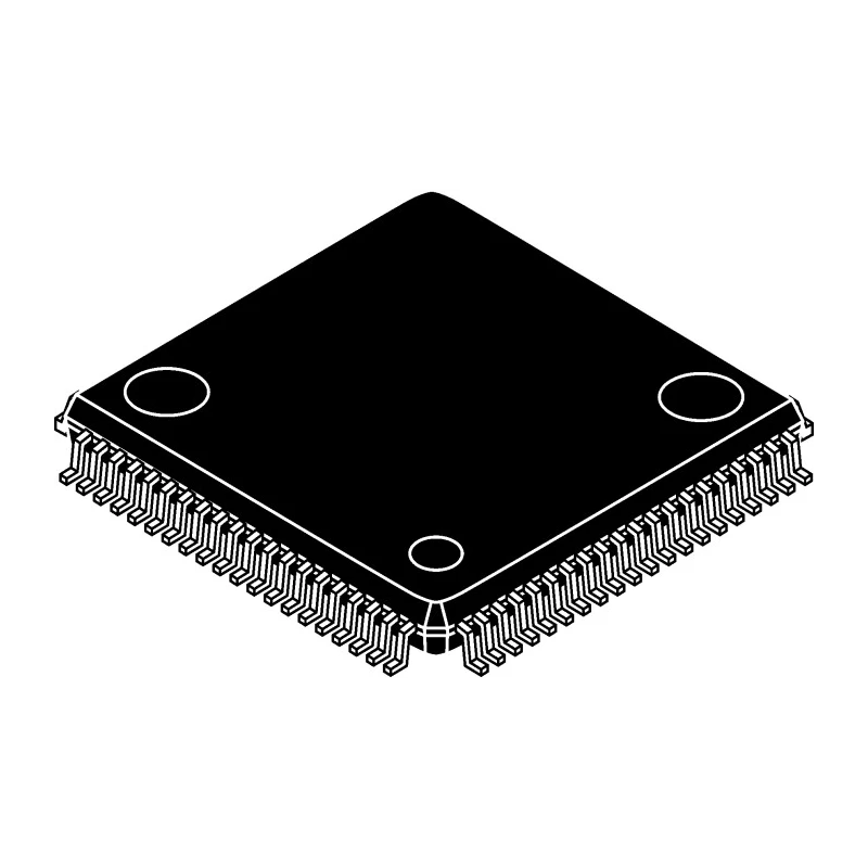 Microchip 8 Bit PIC18F Microcontroller 64 MHz 1kB RAM 128 kB FLASH 80-Pin TQFP PIC18F87K90-I/PT