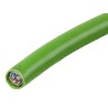 Siemens Shielded Screened Ethernet Cable, 20 m Length, Green PVC Jacket, 8 Core, 6.4 mm Diameter, 80V, Copper Conductor Cat6a