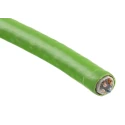 Siemens Shielded Screened Ethernet Cable, 20 m Length, Green PVC Jacket, 8 Core, 6.4 mm Diameter, 80V, Copper Conductor Cat6a