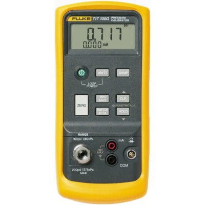 Fluke Pressure Calibrator ±0.05% Accuracy, 1 psi Max Pressure, Differential Port, Battery Powered FLUKE-717 1000G/APAC