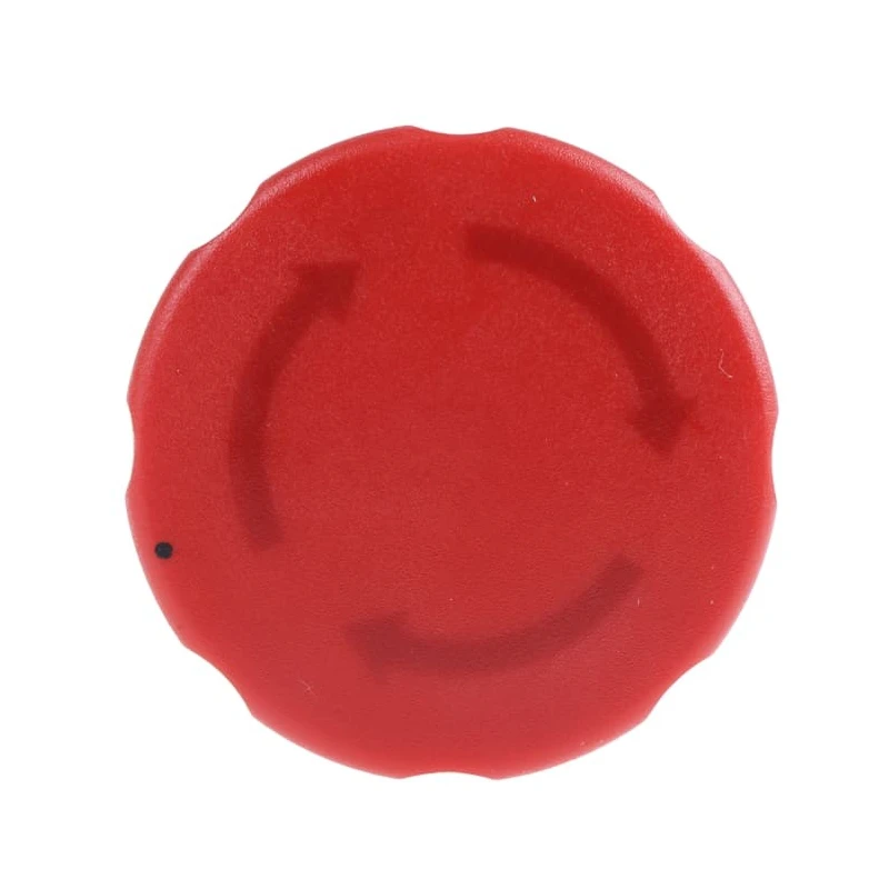 ABB 1SFA Series Twist Release Emergency Stop Push Button, Panel Mount, 22.5 mm Cutout, 1 NO/1 1SFA619550R1071 CE4T-10R-11
