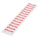 RS PRO Adhesive Pre-Printed Adhesive Label QA Rejected, Vinyl Cloth, Red Text on White, 38mm x 15mm, Pack of 140 758-7964