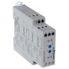 Finder 83 Series DIN Rail Timer Relay, 1-Contact, SPDT, 24 V dc 24V ac, 240 V ac, 0.05-10 s/h/min/d Time 83.91.0.240.0000