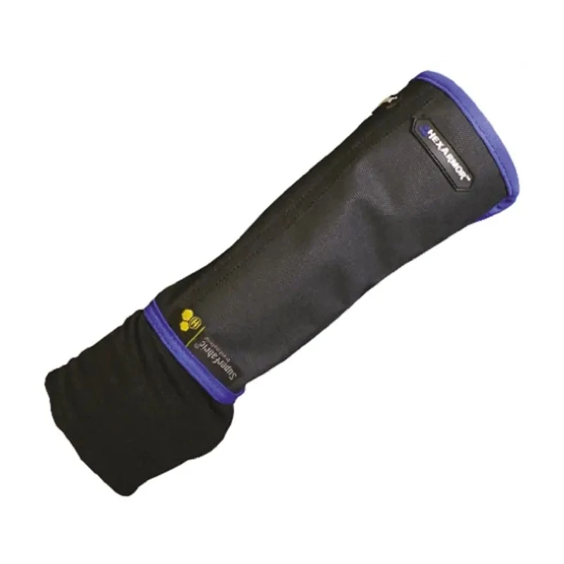 Polyco Healthline Arm Protector Super Fabric Black Reusable Size XL HEXAG8TW 10
