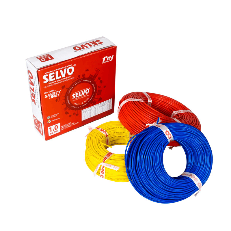 selvo-1-sq-mm-pvc-insulated-multistrand-flame-retardant-red-copper-cable-58350-2