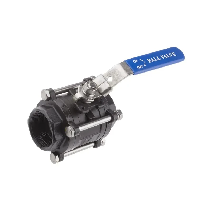 RS PRO Carbon Steel Threaded Manual Ball Valve BSPP 2 in, 69 bar, Stainless Steel Handle 764-4231