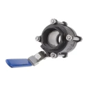 RS PRO Carbon Steel Threaded Manual Ball Valve BSPP 2 in, 69 bar, Stainless Steel Handle 764-4231
