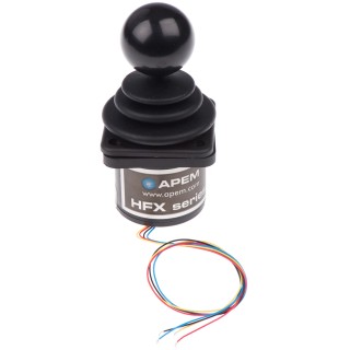 CH Products HFX 2-Axis Hall Effect Joystick Lever IP68 IP65 5V DC 10mA HFX-10S12-034