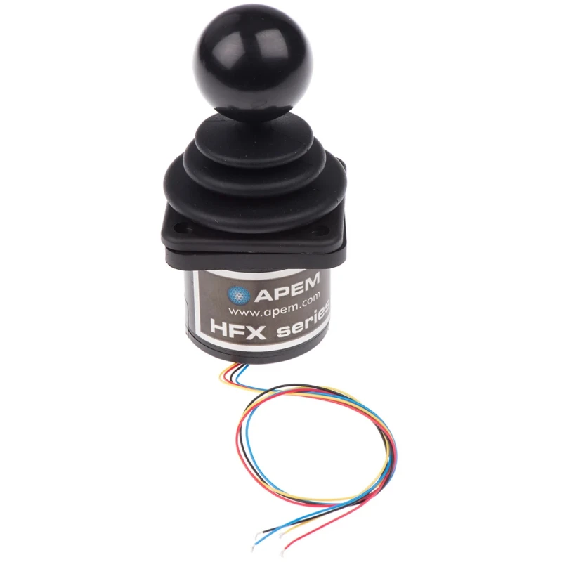 CH Products HFX 2-Axis Hall Effect Joystick Lever IP68 IP65 5V DC 10mA HFX-10S12-034