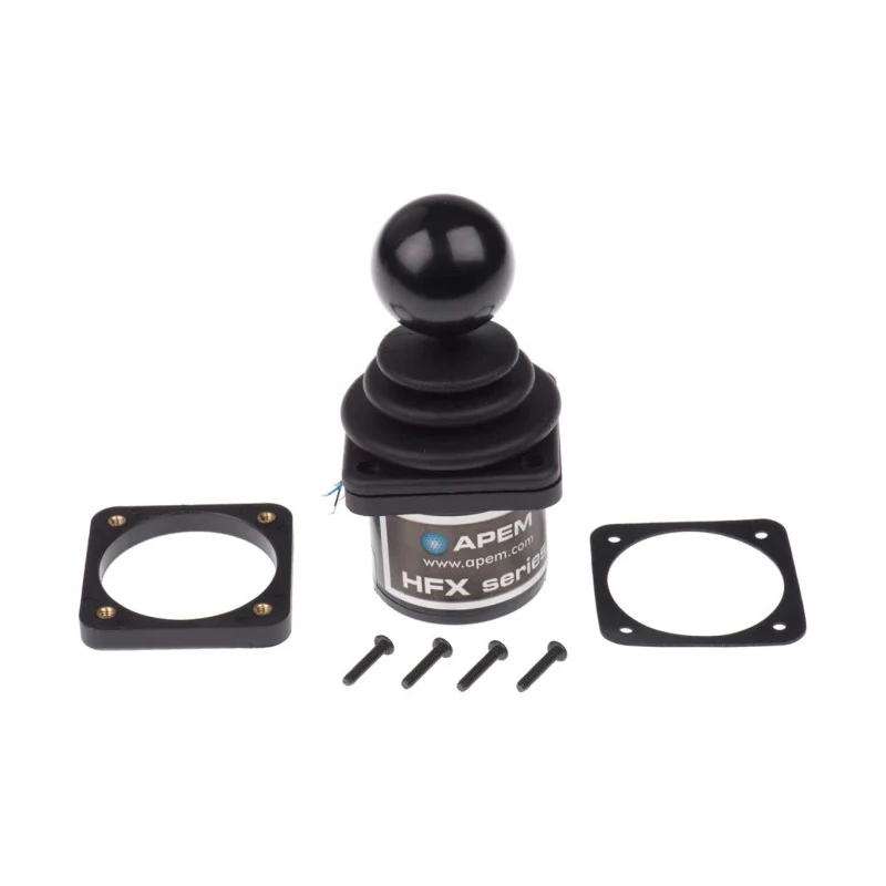 CH Products HFX 2-Axis Hall Effect Joystick Lever IP68 IP65 5V DC 10mA HFX-10S12-034