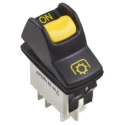 APEM DPST On-On On-On Rocker Switch Panel Nylon Housing 5A 24V DC IP68 KL462AKXA125N01605