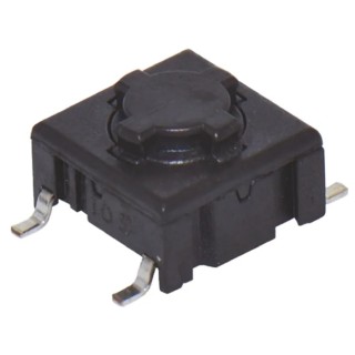 MEC IP67 Tactile Switch Cap SPST 50mA 24 V DC Surface Mount 