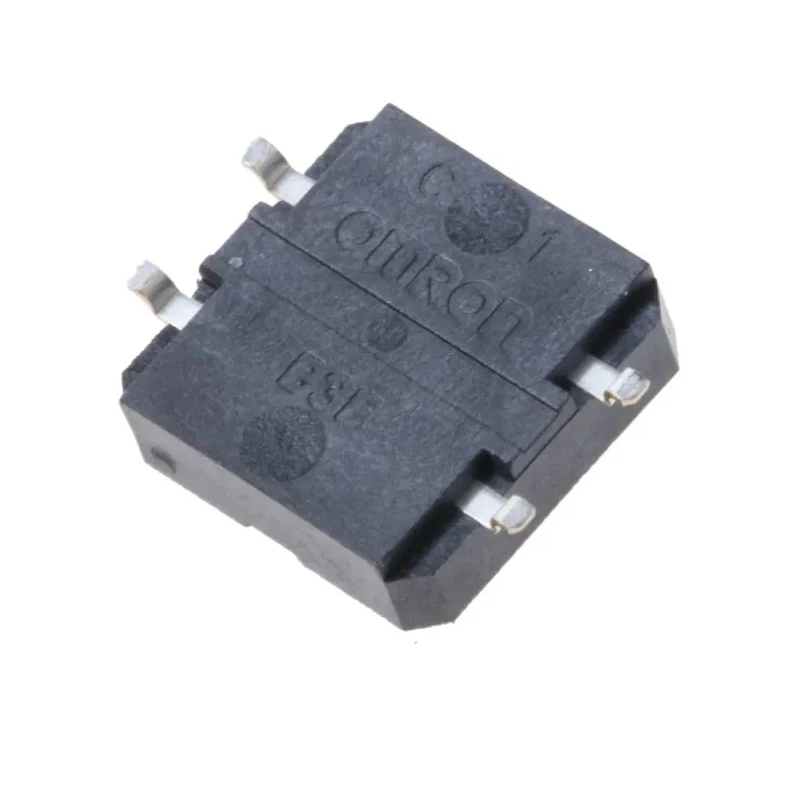 Omron Black Tactile Switch Cap 0.4 mm SPST 50mA 24 V dc Through Hole B3FS-4002P