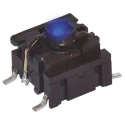 MEC Blue Tactile Switch Cap SPST 50mA 24 V DC Surface Mount IP67 Rated IP67