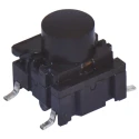 MEC IP67 Black Tactile Switch Cap SPST 50mA 24V dc Surface Mount 