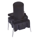 MEC IP67 Black Tactile Switch Cap SPST 50mA 24 V dc Through Hole IP67