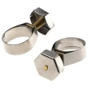 Unex Hose & Jubilee Clip Brass Bolt Stainless Steel Thumb Hex 19.8-25 mm ID 9932