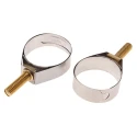 Unex Stainless Steel, Brass Bolt Slotted Screw Hose Clip 25–30 mm ID 9944