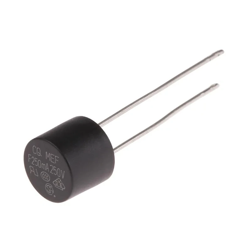RS PRO Non-Resettable Fuse Radial 250mA 250V AC Thermoplastic Fast Acting 35A Breaking Capacity 767-5193