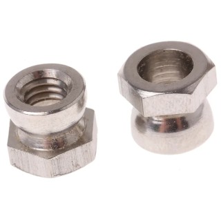 RS PRO Stainless Steel Shear Nut M6 6 to 15 Nm Plain Finish 288-3138