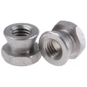 RS PRO Shear Nut M10 Stainless Steel Plain Finish 39 to 57 Nm Torque 288-3150