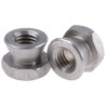 RS PRO Shear Nut M10 Stainless Steel Plain Finish 39 to 57 Nm Torque 288-3150