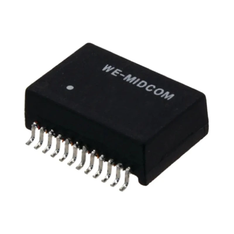 Wurth Elektronik Surface Mount LAN Ethernet Transformer 70°C Operating Temp 18.3 mm x 12.2 mm x 6.35 mm 749023015