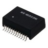 Wurth Elektronik Surface Mount LAN Ethernet Transformer 70°C Operating Temp 18.3 mm x 12.2 mm x 6.35 mm 749023015