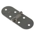 Savigny Stainless Steel Round Butt Hinge with Fixed Pin 30 mm x 80 mm x 1.5 mm 40408 IB