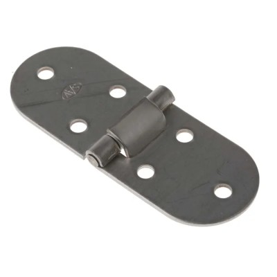 Savigny Stainless Steel Round Butt Hinge with Fixed Pin 30 mm x 80 mm x 1.5 mm 40408 IB