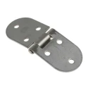 Savigny Stainless Steel Round Butt Hinge with Fixed Pin 30 mm x 80 mm x 1.5 mm 40408 IB