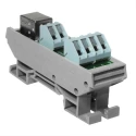 CAMDENBOSS CIM Series 4-Contact Female Interface Module, Screw Connector, DIN Rail Mount, 30V DC, 100mA Current CIM/USBB