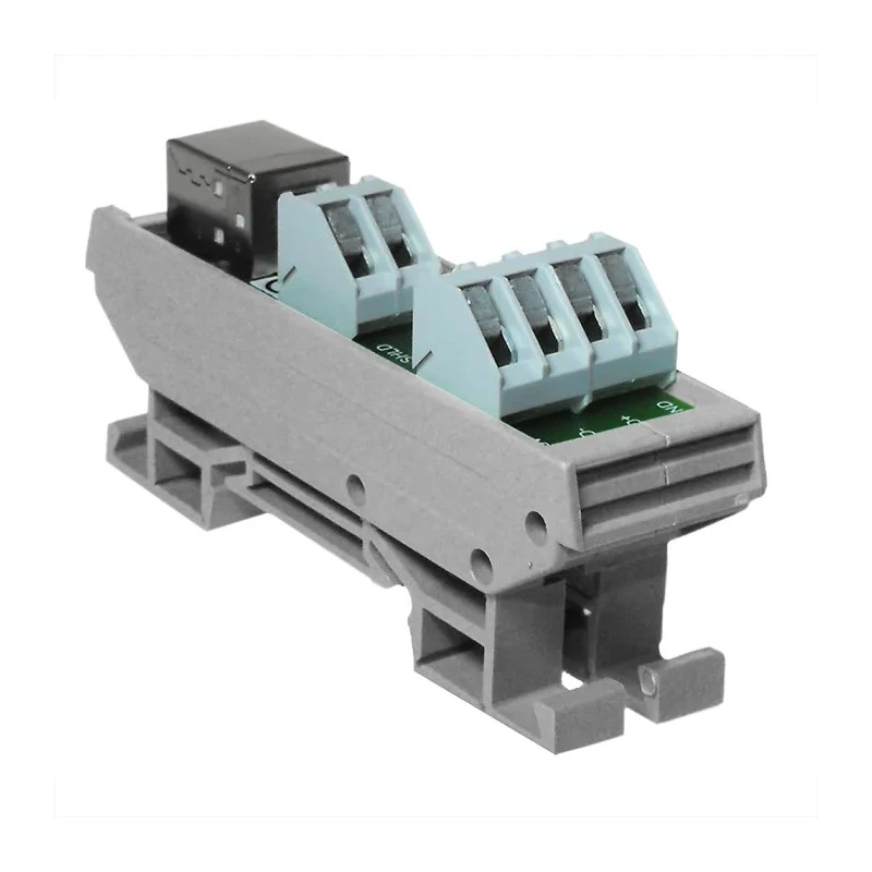CAMDENBOSS CIM Series 4-Contact Female Interface Module, Screw Connector, DIN Rail Mount, 30V DC, 100mA Current CIM/USBB