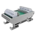 CAMDENBOSS 8-Contact Interface Module Screw Connector DIN Rail 250V DC 1A CIM/8W-COMP