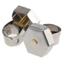 Unex Stainless Steel, Brass Bolt Thumb Hex Hose Clip 9-12 mm ID 9928