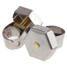 Unex Stainless Steel, Brass Bolt Thumb Hex Hose Clip 9-12 mm ID 9928