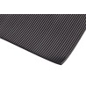 RS PRO Black Rubber Workbench Mat, 668 mm Length x 515 mm Width, Natural and Styrene-Butadiene Rubber, Fine-Ribbed xW515mm