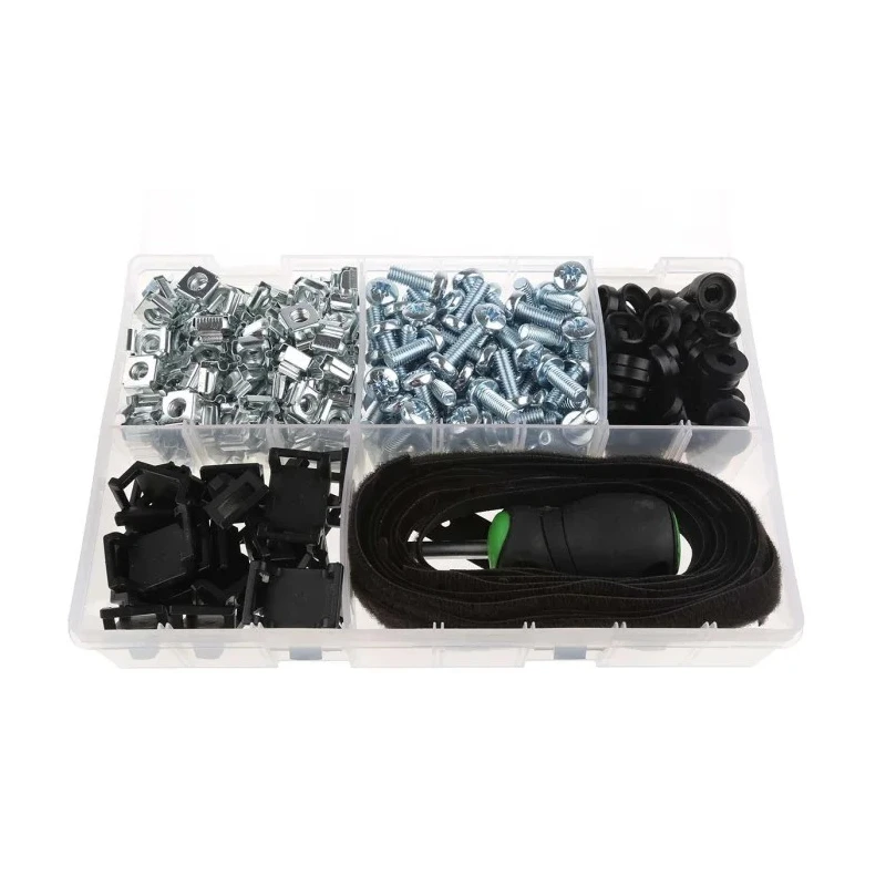 RS PRO Cage Nut Kit with 30 Pieces for 19 Inch Rack Mounting Equipment 768-2621