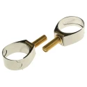 Unex Brass Bolt Stainless Steel Slotted Screw Hose Clip 22 mm ID 9941