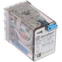 Finder Power Relay 12V DC Coil 7A Switching Current 4PDT Contact Configuration Model 55.34.9.012.0074