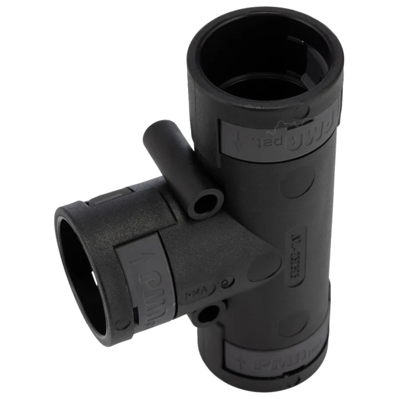 PMA Conduit Natural Black Polyamide 6 Cable Conduit Fitting NW23 x 3 Nominal Size IP66 