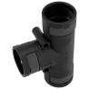PMA Conduit Natural Black Polyamide 6 Cable Conduit Fitting NW23 x 3 Nominal Size IP66