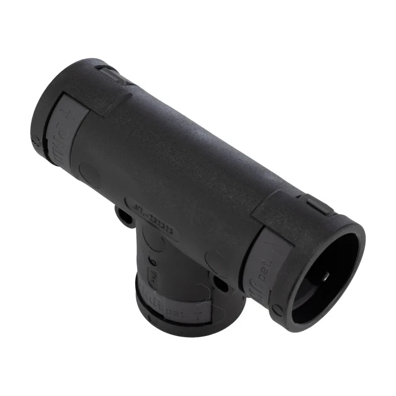 PMA Conduit Natural Black Polyamide 6 Cable Conduit Fitting NW23 x 3 Nominal Size IP66 