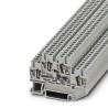 Phoenix Contact STTB 2.5-2DIO/O-UL/UR-UL Series DIN Rail Terminal Block Grey, 0.08mm² to 4 mm², 2-Level, Spring 3031584