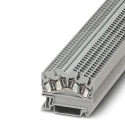 Phoenix Contact Grey STS 2.5-QUATTRO Series 1-Level Feed Through DIN Rail Terminal Block 800V 28A Spring Cage 3031746
