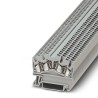 Phoenix Contact Grey STS 2.5-QUATTRO Series 1-Level Feed Through DIN Rail Terminal Block 800V 28A Spring Cage 3031746
