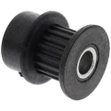 RS PRO Timing Belt Pulley Aluminium, Glass Filled Polycarbonate 6 mm Belt Width 2 mm Pitch 18 Tooth PP18MXL025MI