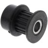 RS PRO Timing Belt Pulley Aluminium, Glass Filled Polycarbonate 6 mm Belt Width 2 mm Pitch 18 Tooth PP18MXL025MI