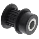 RS PRO Timing Belt Pulley Aluminium, Glass Filled Polycarbonate 6 mm Belt Width 2 mm Pitch 18 Tooth PP18MXL025MI